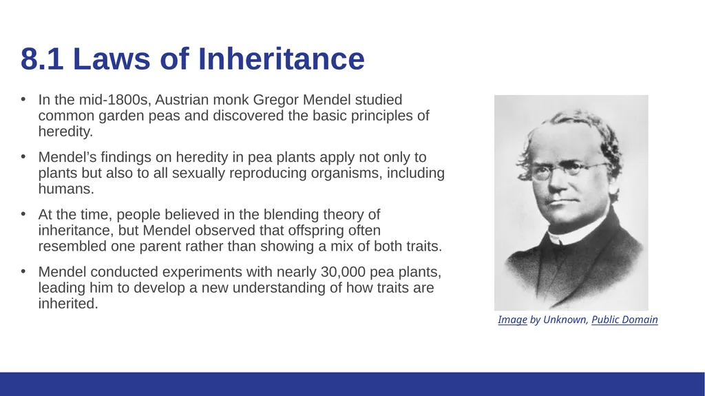 Biology Essentials Chapter 8: Patterns of - slide 3 of 25