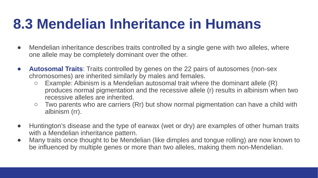 Biology Essentials Chapter 8: Patterns of - slide 13 of 25