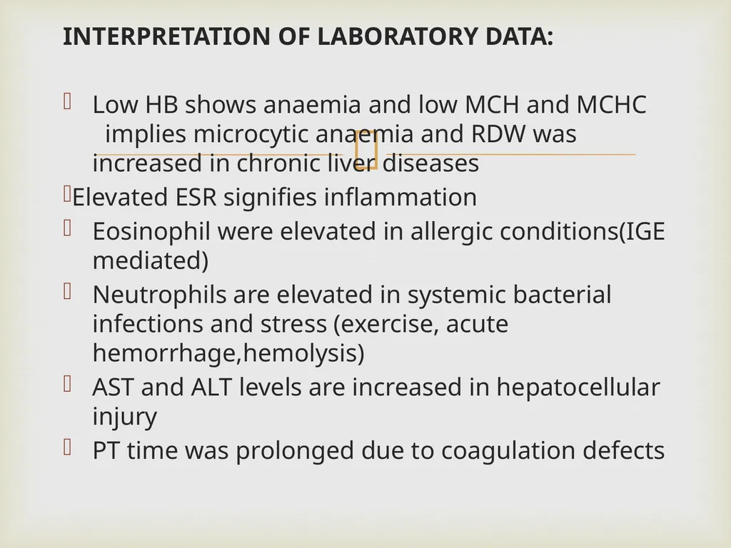 CASE PRESENTATION ON ALCOHOLIC LIVER DISEASES - slide 5 of 18