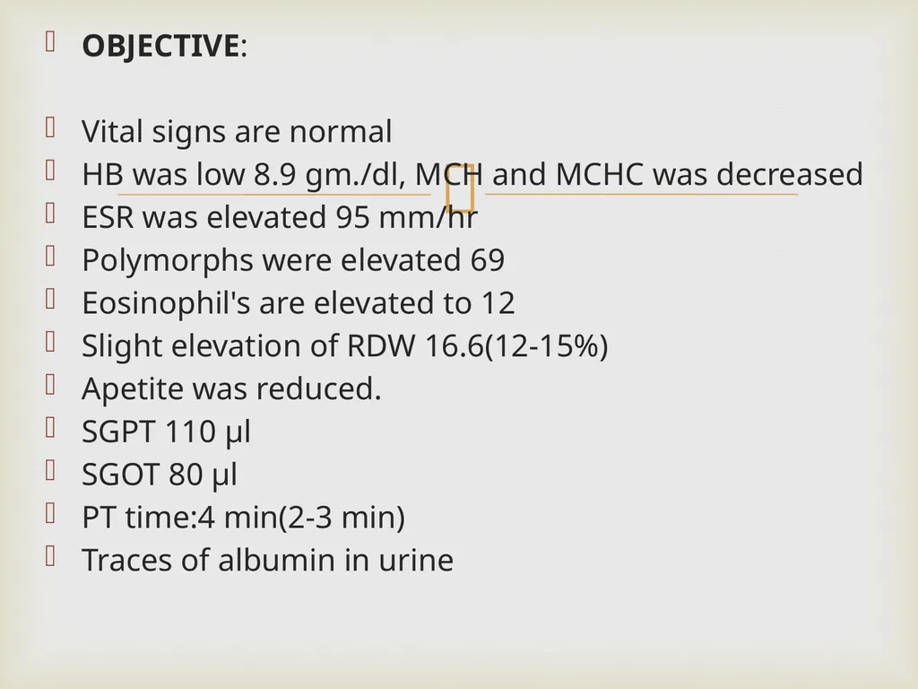 CASE PRESENTATION ON ALCOHOLIC LIVER DISEASES - slide 3 of 18