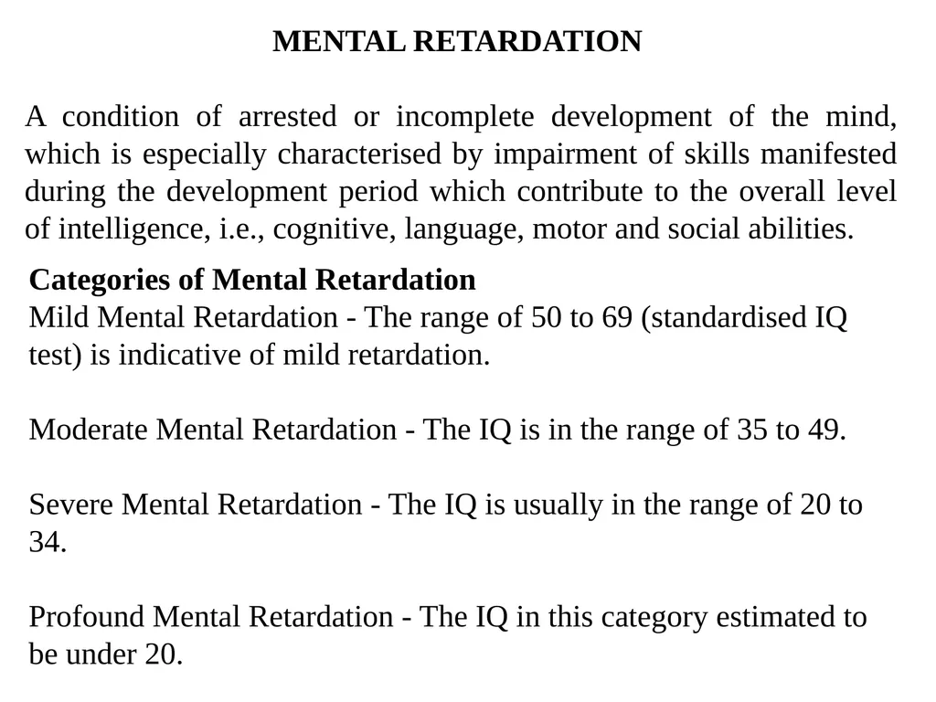 Disability Certification in Psychiatry BY DR. - slide 12 of 14