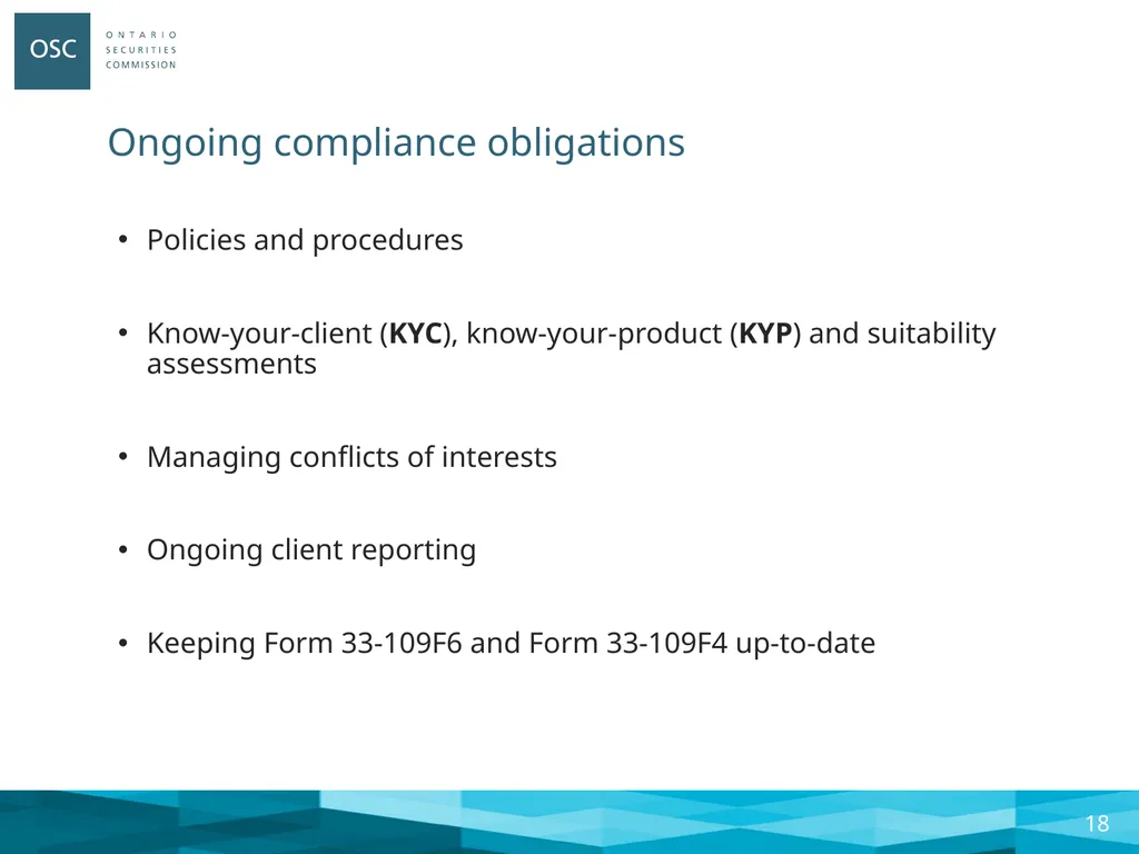 Syndicated Mortgage Amendments Webinar: March 29, - slide 18 of 22