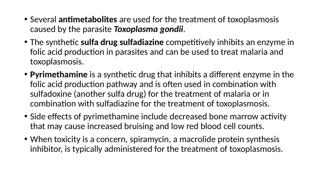Antiprotozoal and anthelminthic agents - slide 3 of 13