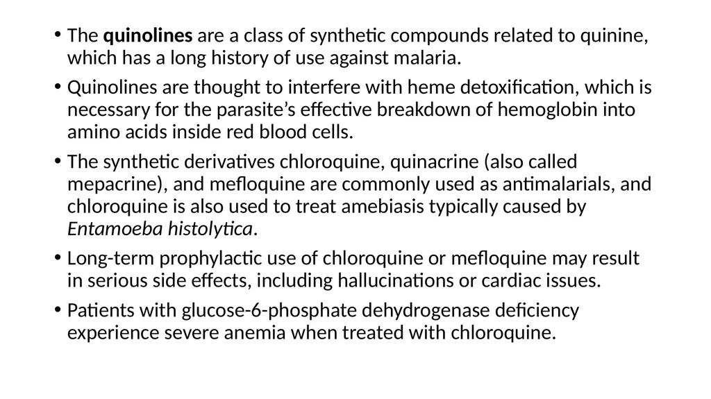 Antiprotozoal and anthelminthic agents - slide 5 of 13