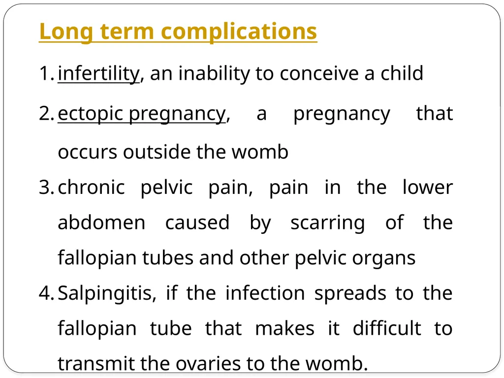 Pelvic inflammatory disease prof. Dr. Rabea M. Ali - slide 42 of 44
