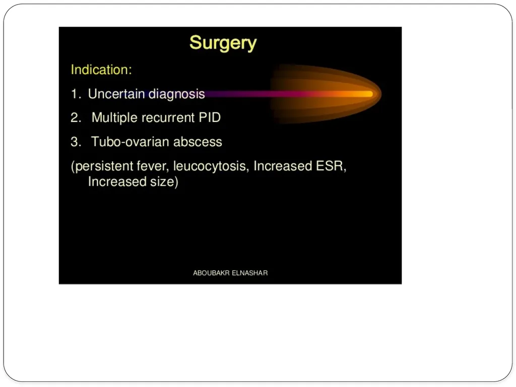 Pelvic inflammatory disease prof. Dr. Rabea M. Ali - slide 36 of 44