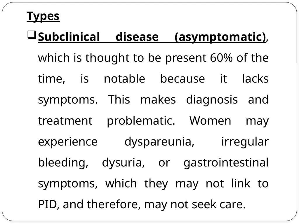 Pelvic inflammatory disease prof. Dr. Rabea M. Ali - slide 21 of 44