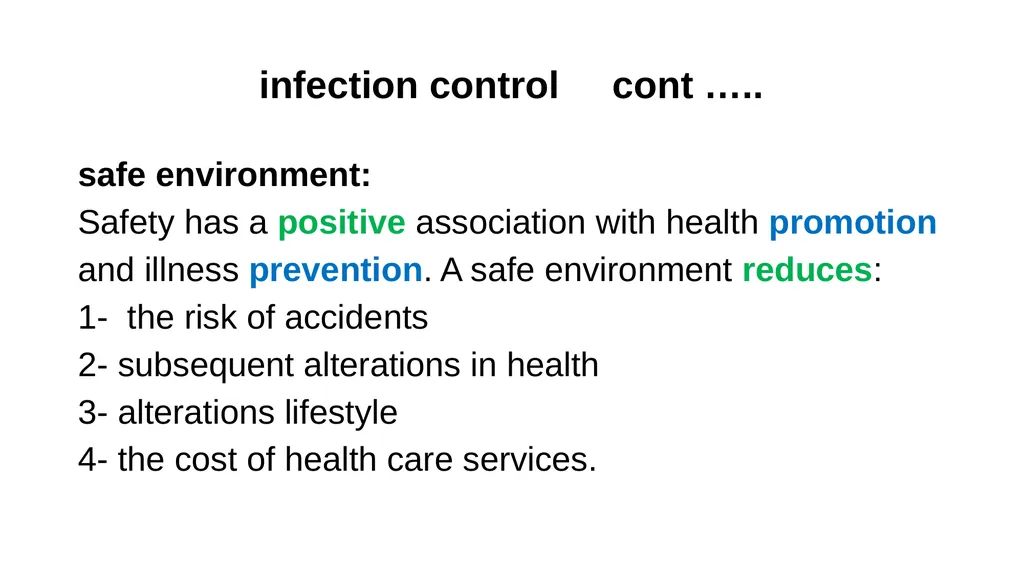 infection control Fatima Elamin Hamid PhD student - slide 3 of 21