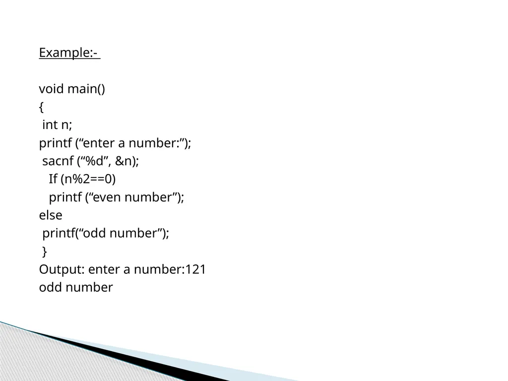 If....else statements in c lang. Dr. Vibha Dubey - slide 10 of 15