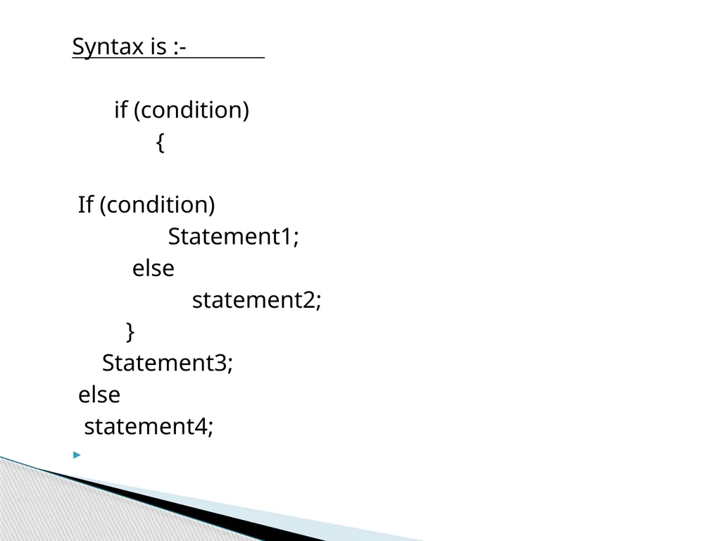 If....else statements in c lang. Dr. Vibha Dubey - slide 12 of 15