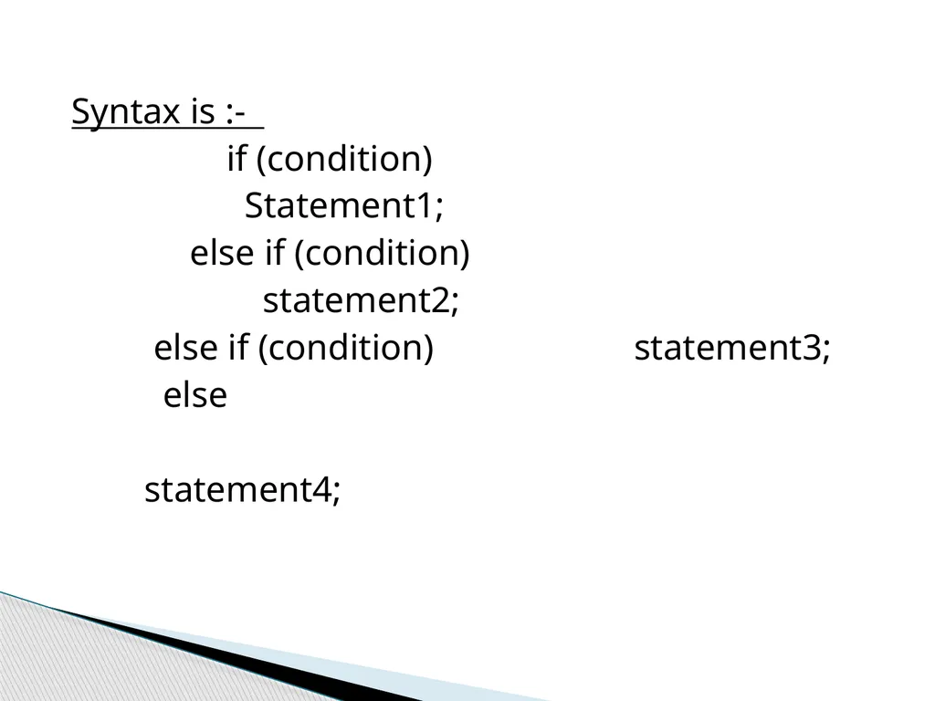 If....else statements in c lang. Dr. Vibha Dubey - slide 14 of 15
