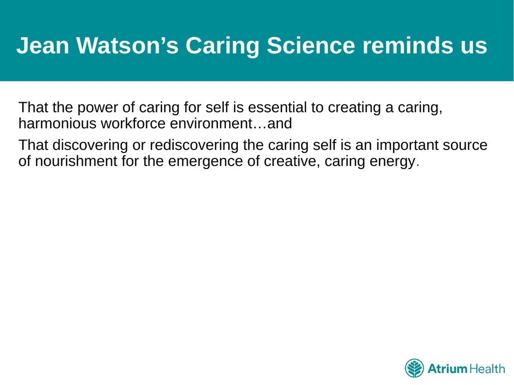 Compassion Fatigue: It’s Time to Talk For Atrium - slide 10 of 15