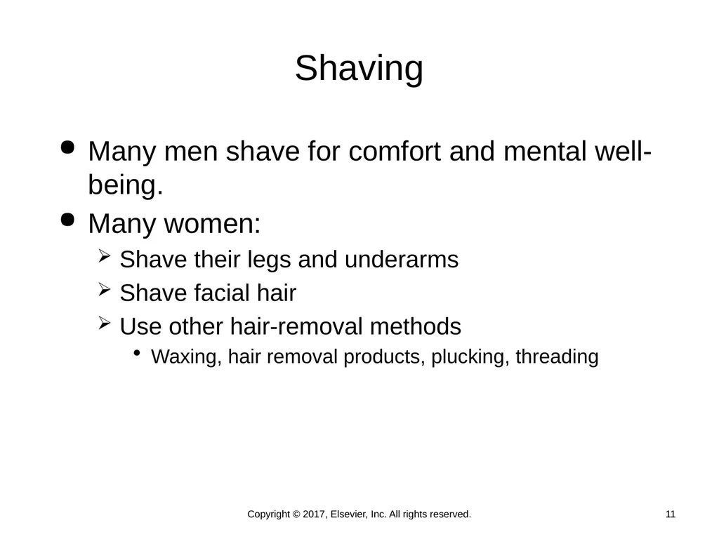 Chapter 23 Grooming Copyright © 2017, Elsevier, - slide 11 of 17