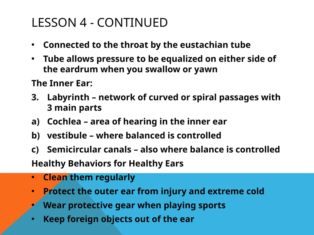 Chapter 14 Personal care & healthy behaviors - slide 15 of 17