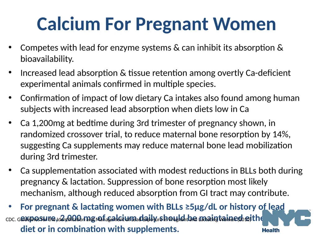 Alternative Treatments For Lead Poisoning - slide 7 of 40