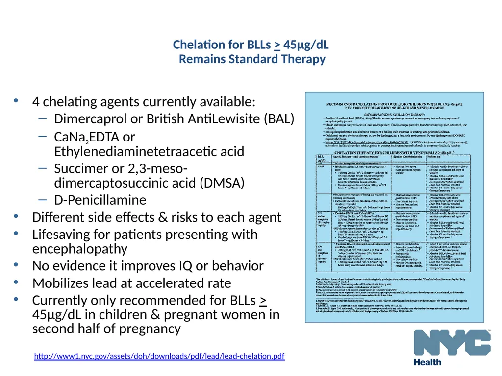 Alternative Treatments For Lead Poisoning - slide 2 of 40