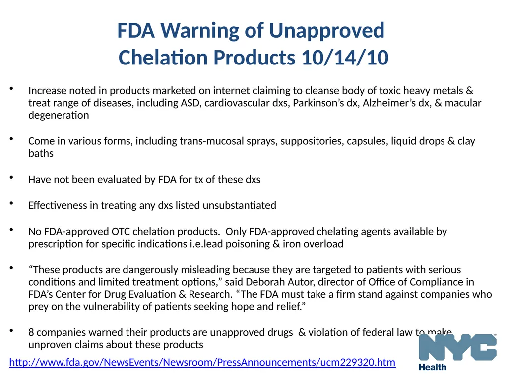 Alternative Treatments For Lead Poisoning - slide 37 of 40