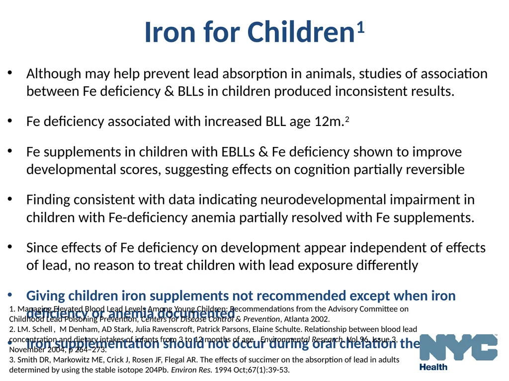 Alternative Treatments For Lead Poisoning - slide 10 of 40