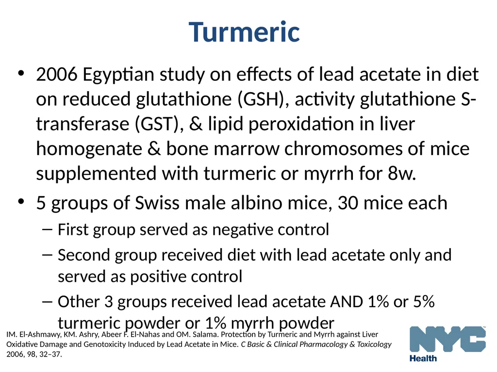 Alternative Treatments For Lead Poisoning - slide 27 of 40