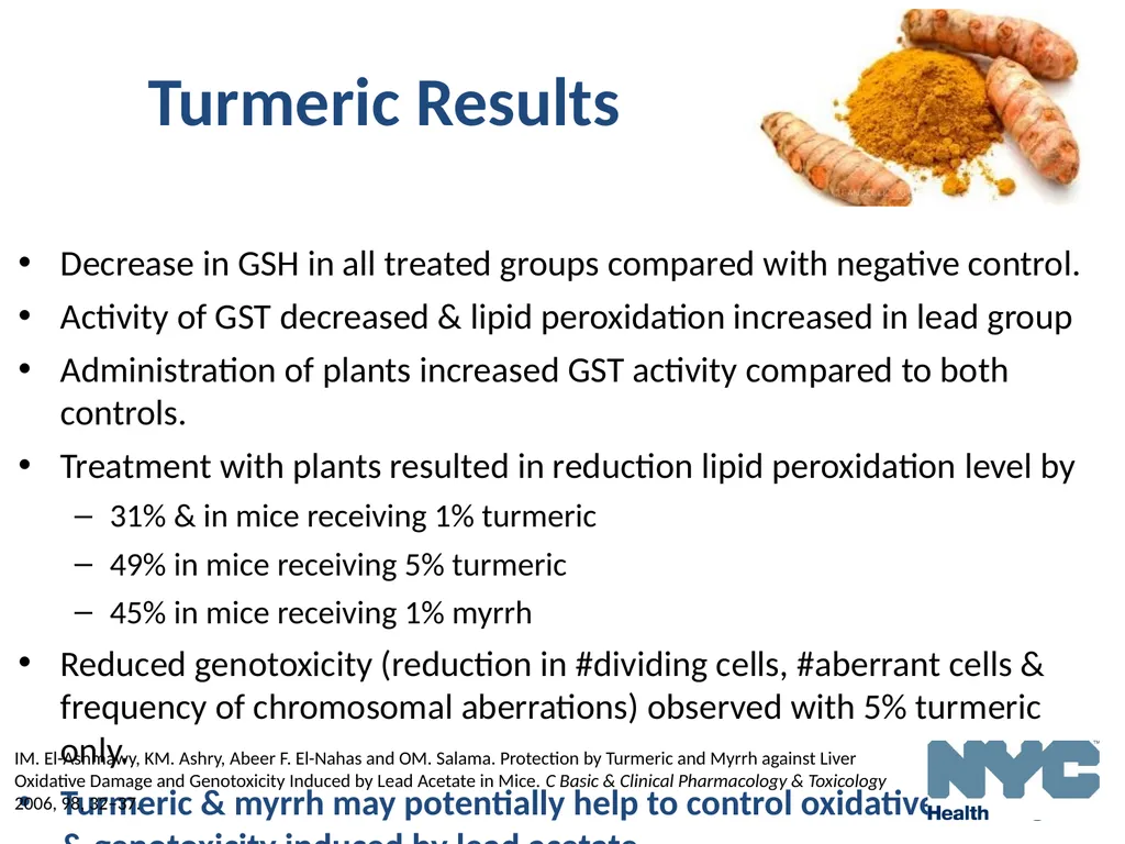 Alternative Treatments For Lead Poisoning - slide 28 of 40