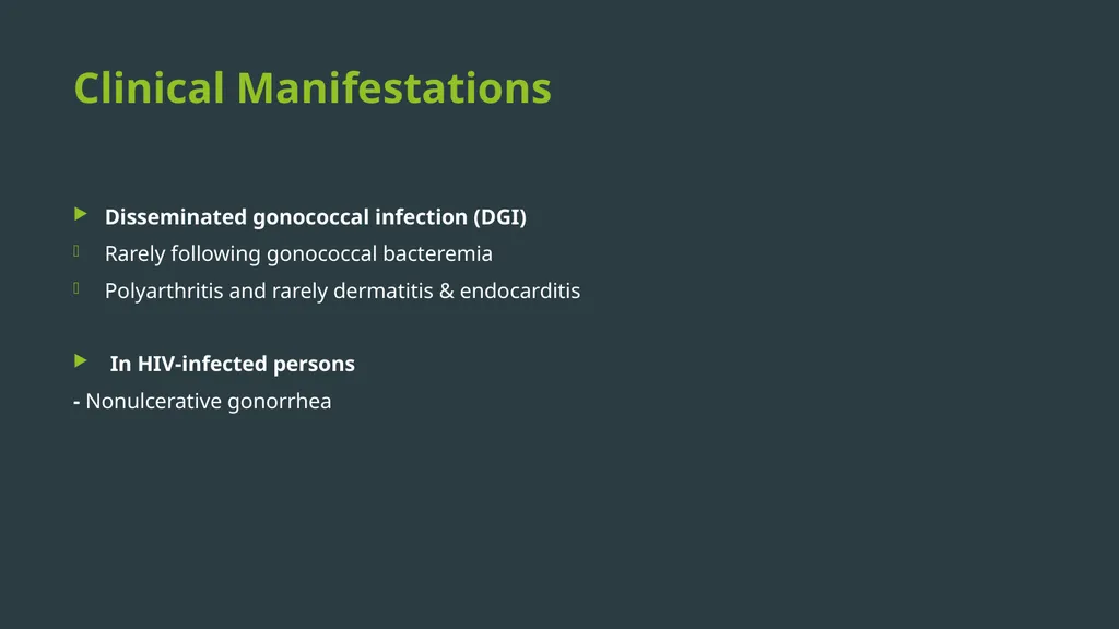 NEISSERIA Gonorrhoeae (GONOCOCCUS ) Virulence - slide 8 of 15