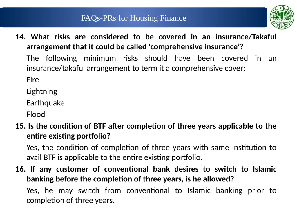 Prudential Regulations for Housing Finance Wasif - slide 34 of 40