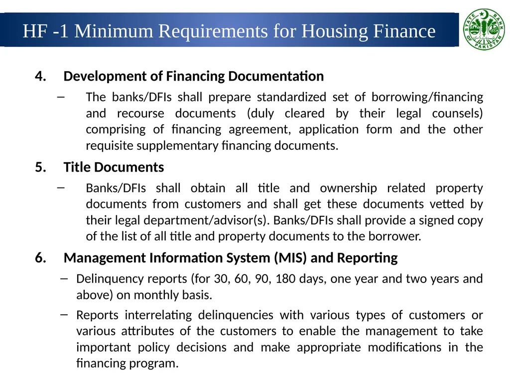 Prudential Regulations for Housing Finance Wasif - slide 16 of 40