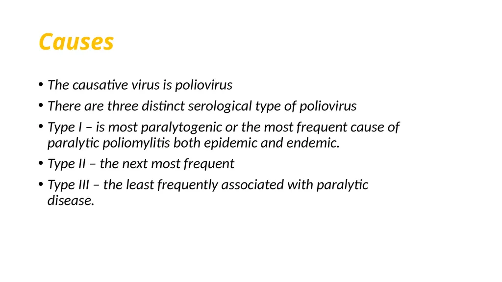 Poliomyelitis Introduction A terryfying - slide 4 of 13