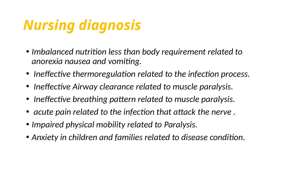 Poliomyelitis Introduction A terryfying - slide 13 of 13