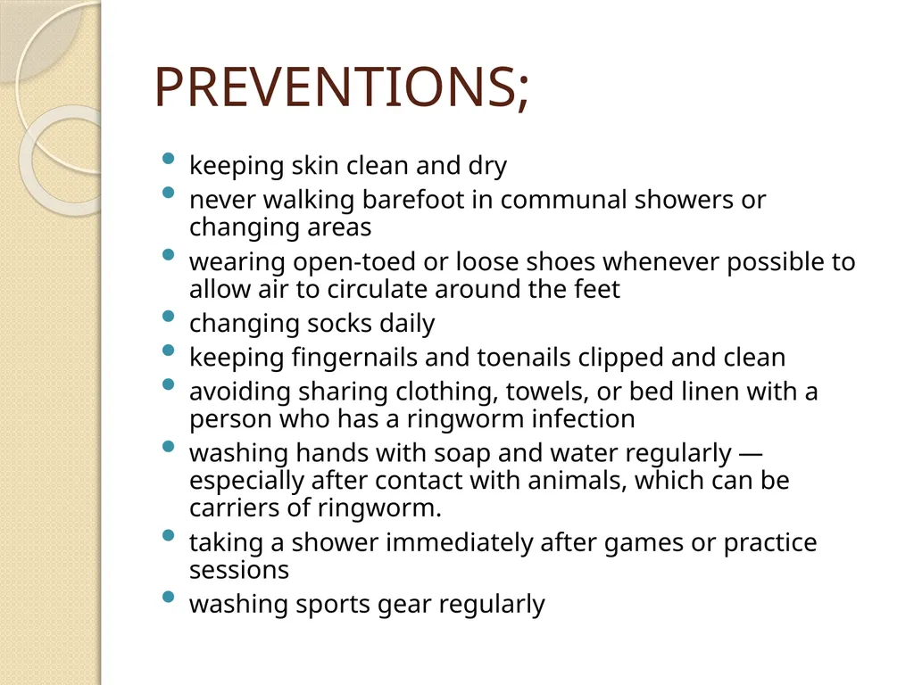 RINGWORM PARUL GANGWAR BSC.(N) 3 YEAR INTRODUCTION - slide 9 of 15