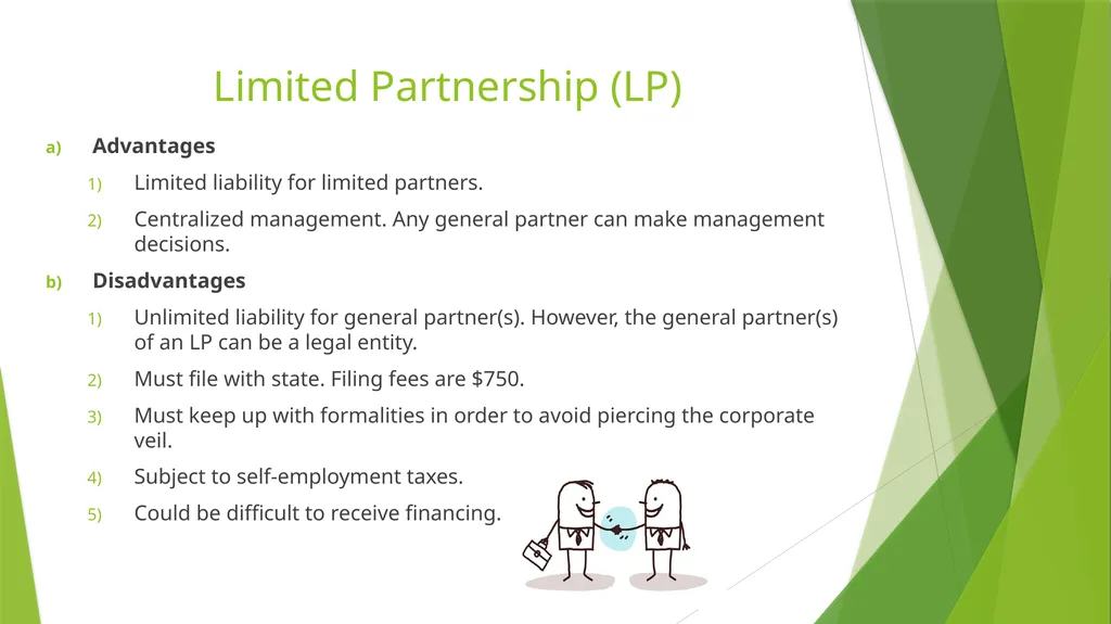 Entity Choice for Real Estate Investors Presented - slide 7 of 20