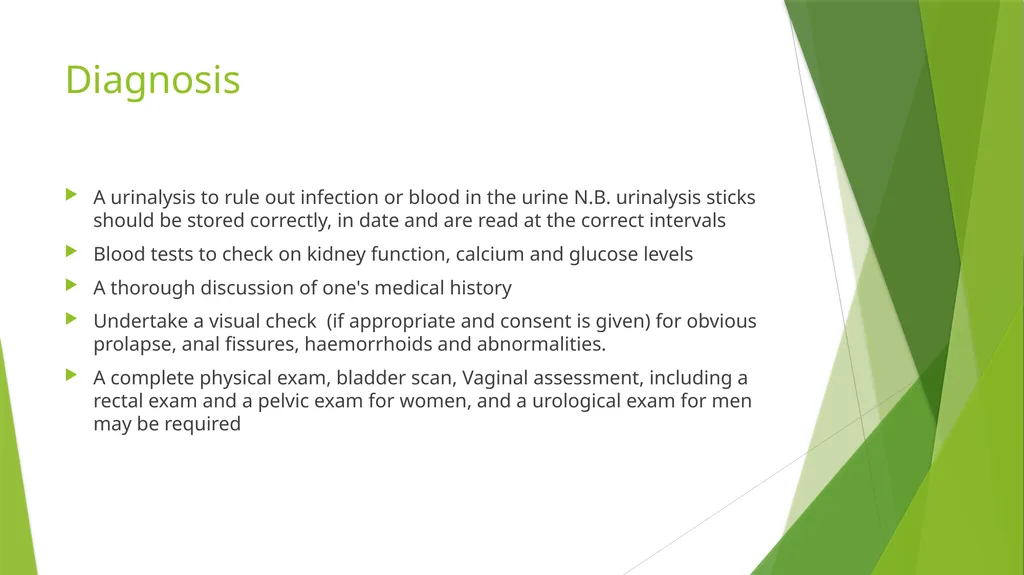 Elderly Urinary Incontinence Causes & Care August - slide 17 of 50
