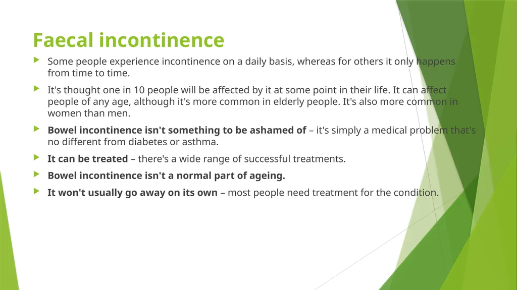 Elderly Urinary Incontinence Causes & Care August - slide 36 of 50