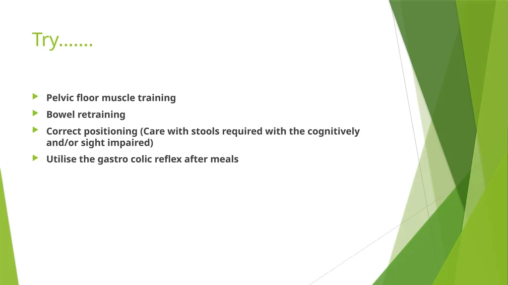 Elderly Urinary Incontinence Causes & Care August - slide 42 of 50