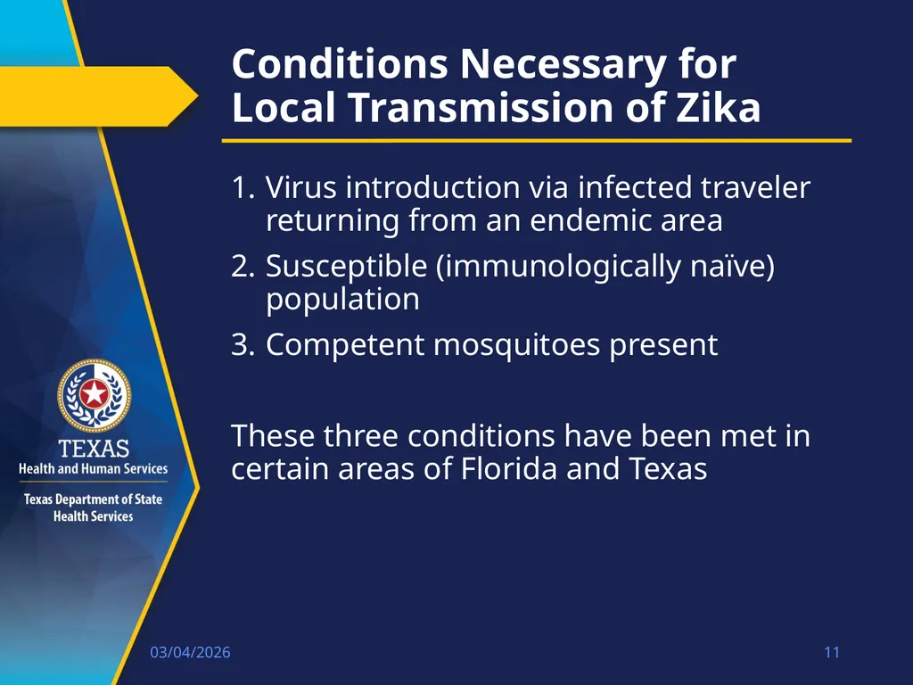 Epidemiology of Zika Linda K. Gaul, PhD, MPH State - slide 11 of 17