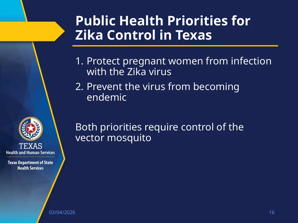 Epidemiology of Zika Linda K. Gaul, PhD, MPH State - slide 16 of 17