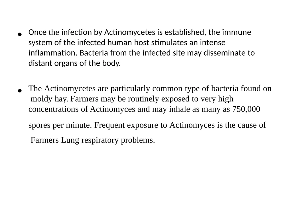 Actinomycetes classification Domain:Bacteria - slide 17 of 30