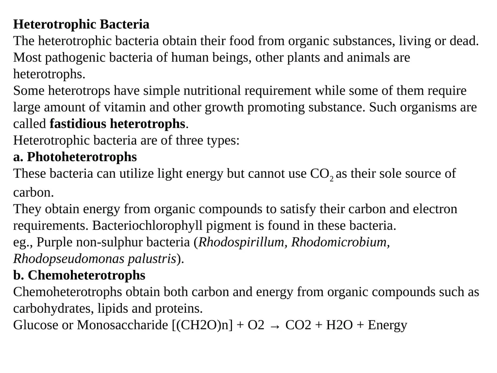 Bacterial nutrition: types and modes of nutrition - slide 10 of 26