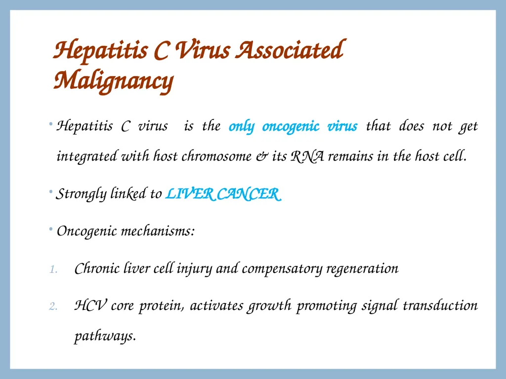 ONCOGENIC VIRUSES DR. PRIYANKA CHATURVEDI - slide 26 of 51