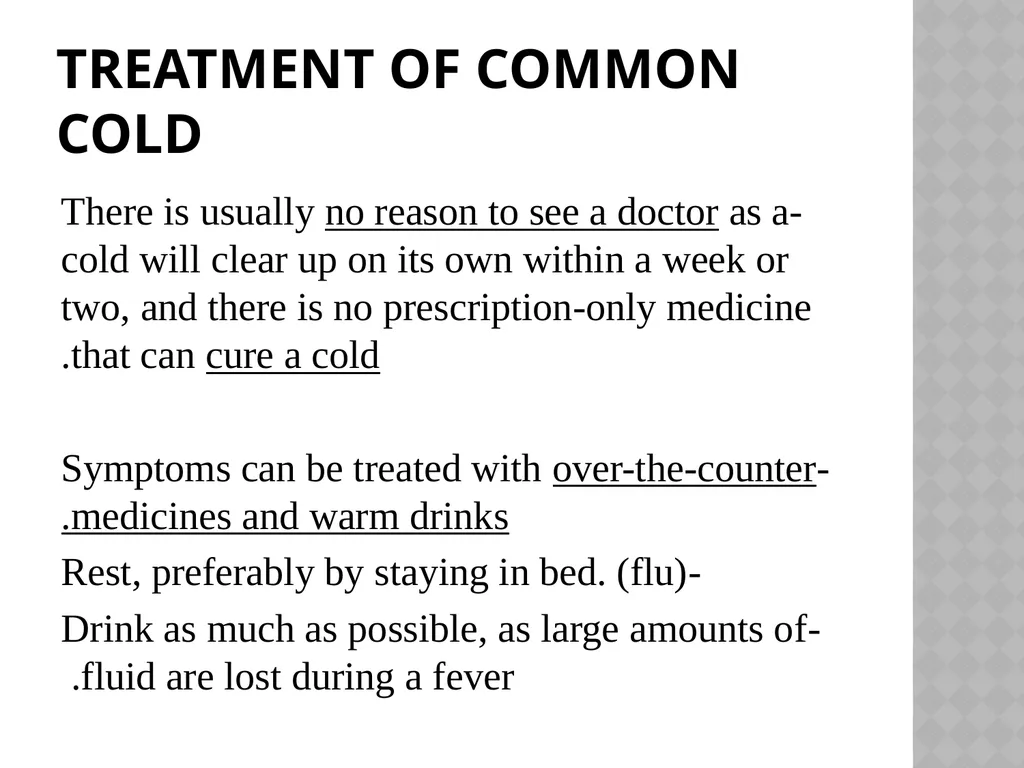 Common cold Done by: Assist. Lec. Shaymaa Hasan - slide 6 of 58