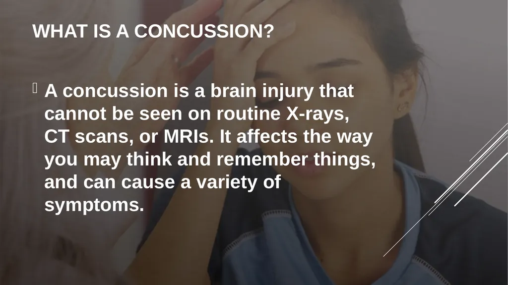 SSSAD ATHLETE EDUCATION CONCUSSION GUIDELINES WHAT - slide 2 of 18
