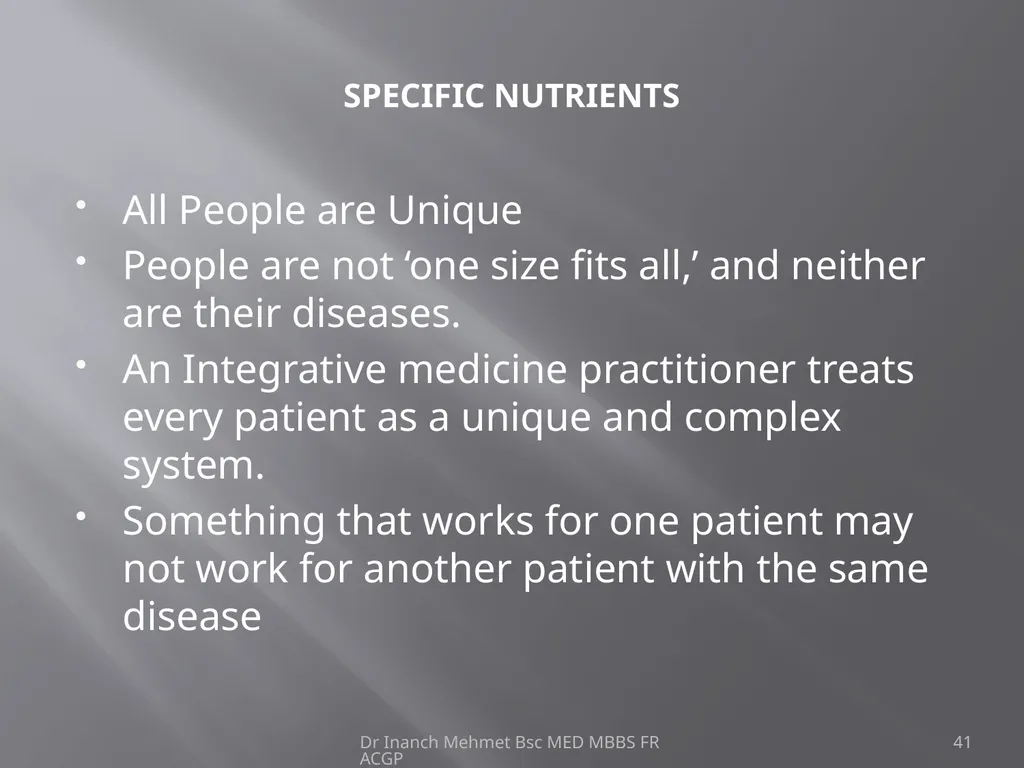 An Approach to Integrative Management Dr Inanch - slide 41 of 41