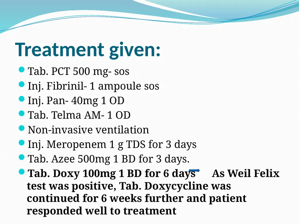 A case of Dengue Virus & Ricketssia co-infection - slide 8 of 16