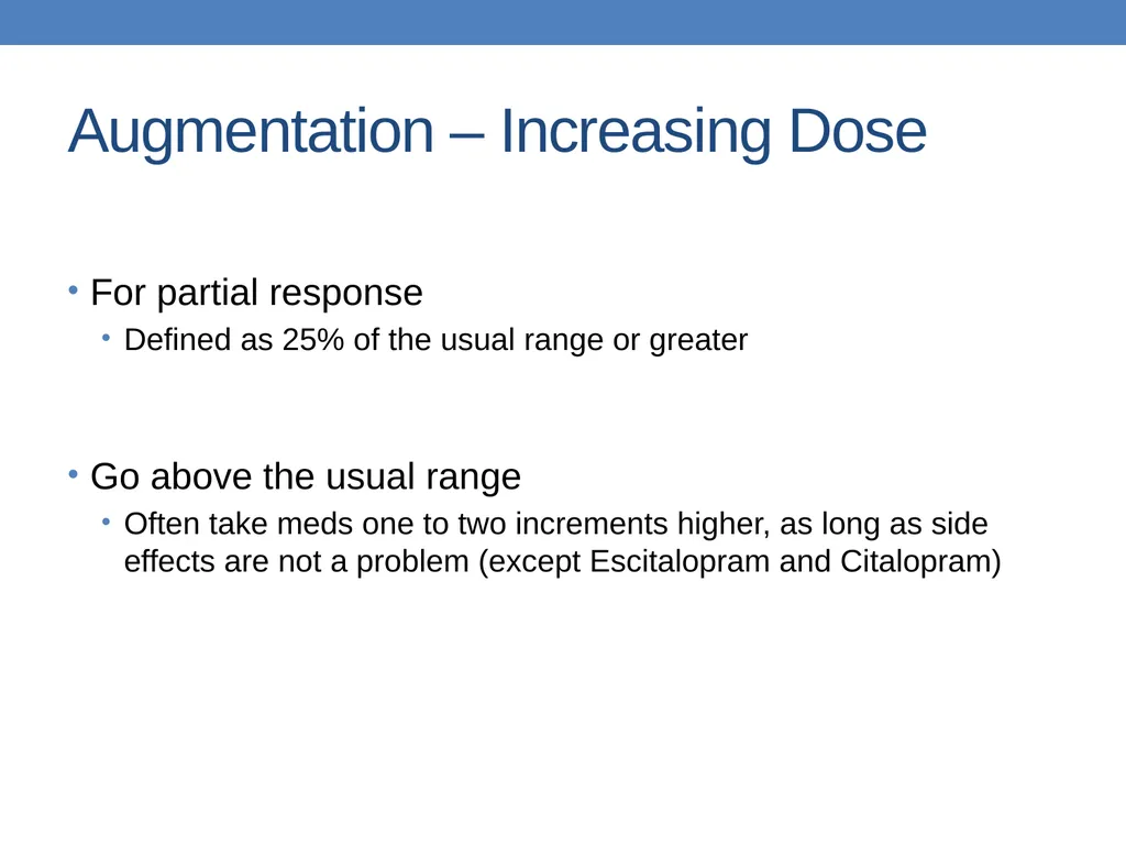 Title Slide Approach to Depression in Primary Care - slide 46 of 56