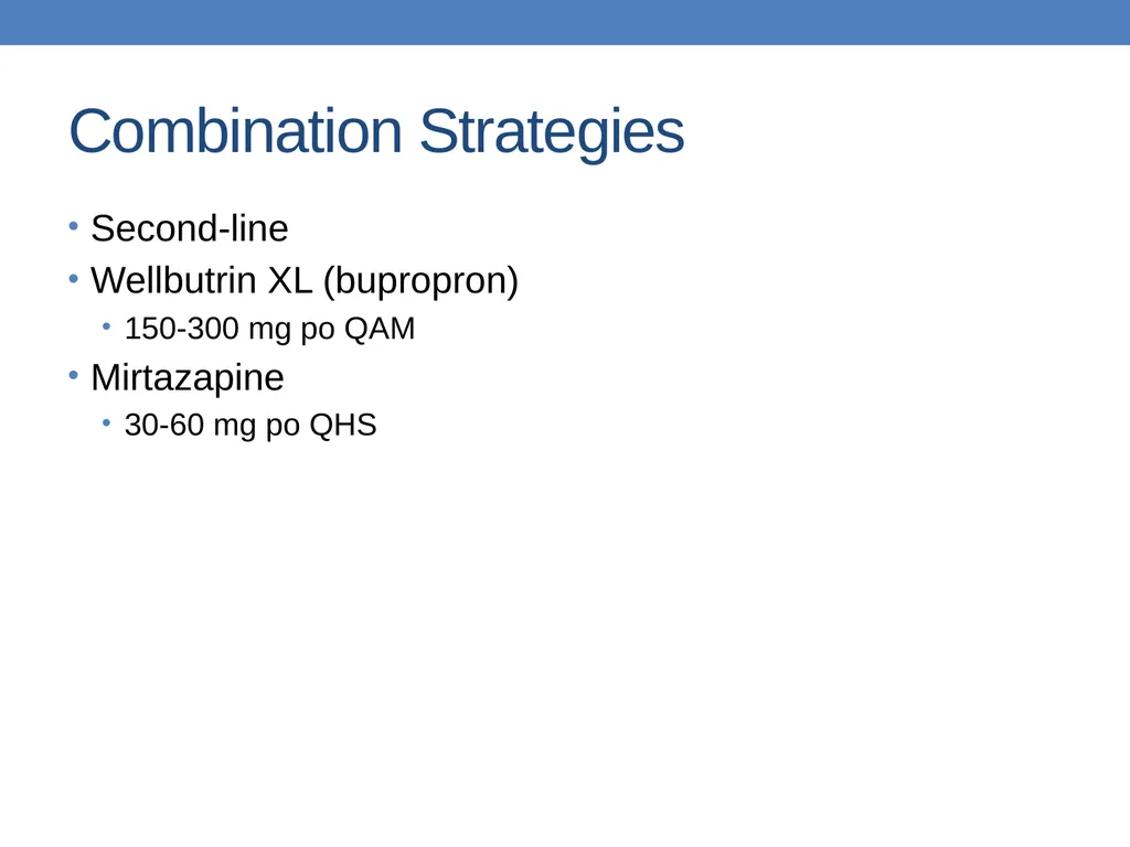 Title Slide Approach to Depression in Primary Care - slide 49 of 56