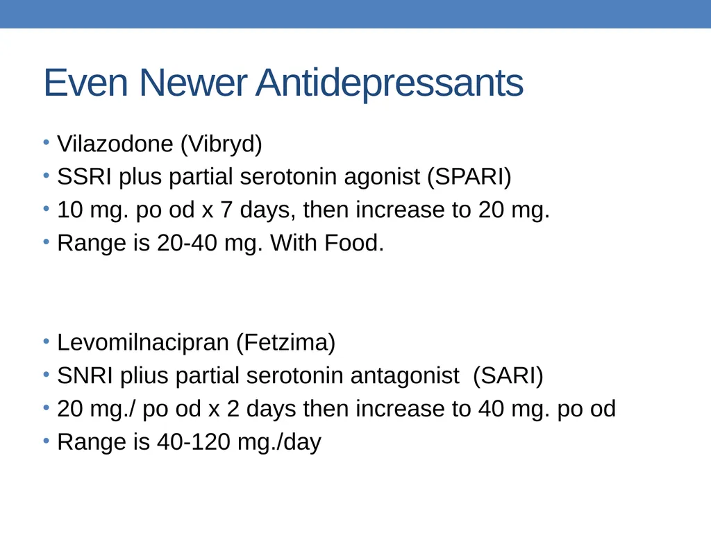 Title Slide Approach to Depression in Primary Care - slide 32 of 56