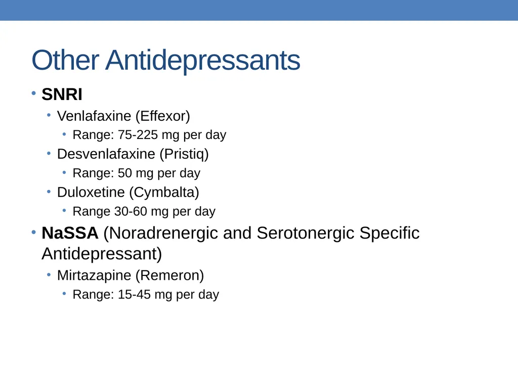 Title Slide Approach to Depression in Primary Care - slide 29 of 56