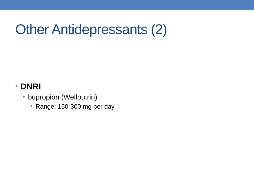 Title Slide Approach to Depression in Primary Care - slide 30 of 56