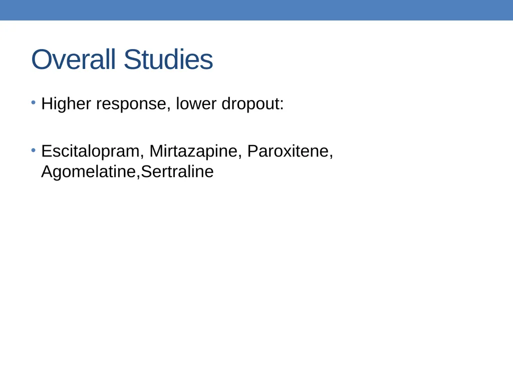 Title Slide Approach to Depression in Primary Care - slide 38 of 56
