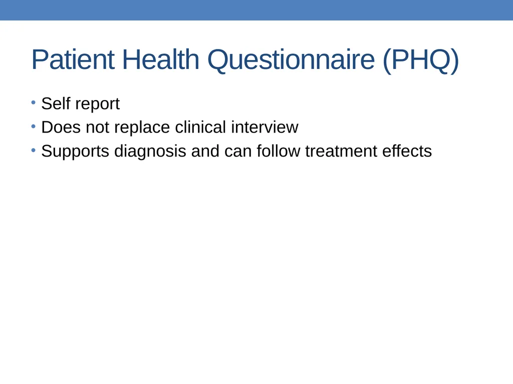 Title Slide Approach to Depression in Primary Care - slide 55 of 56